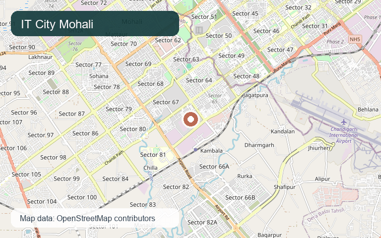 IT City Locality map visual